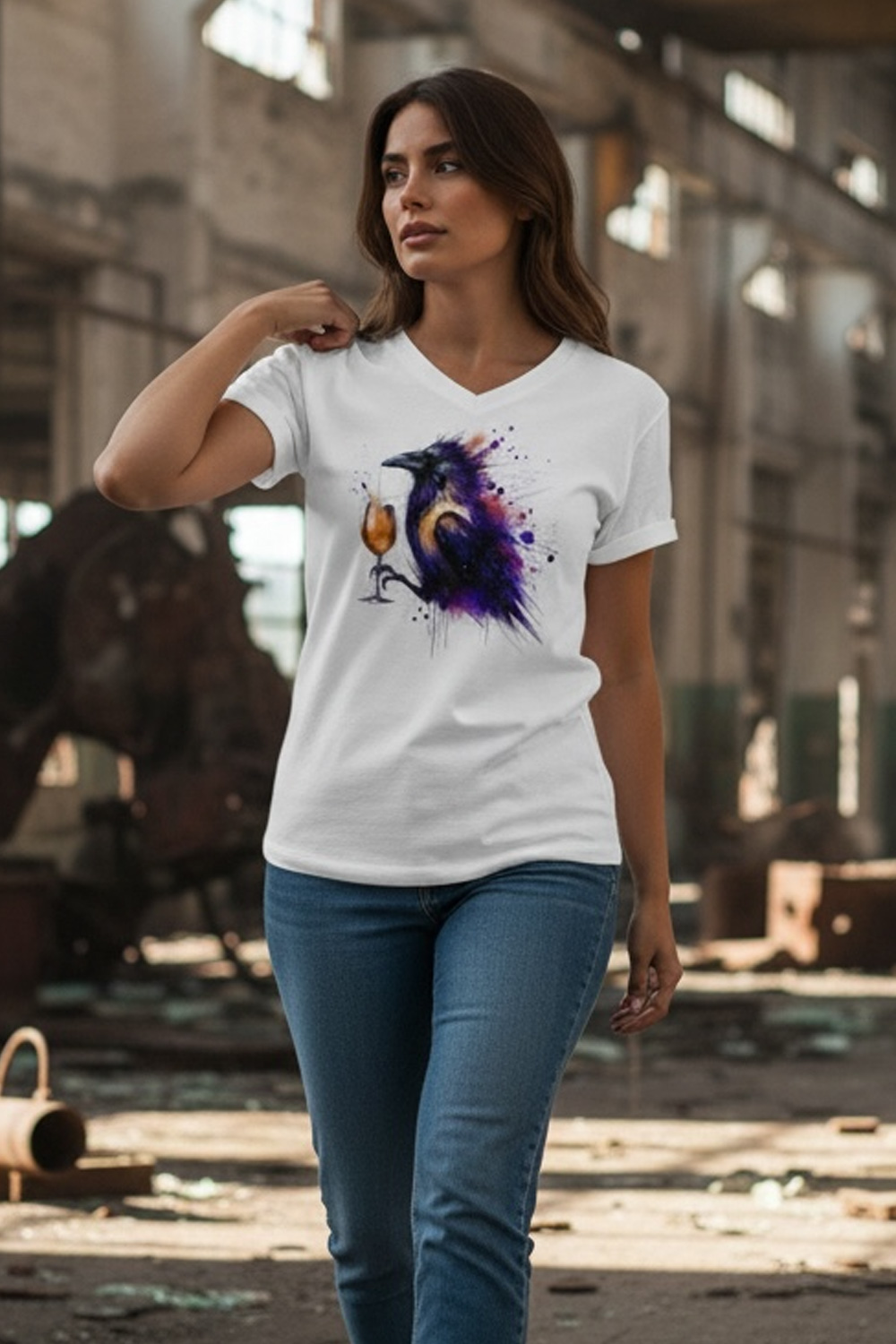 T-Shirt Wine Crow Cuvée