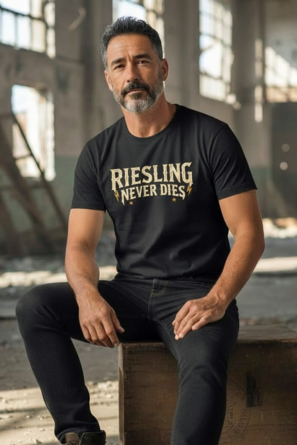 T-Shirt Riesling Never Dies