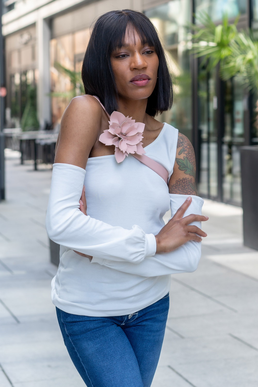 Oberteil Anthea White