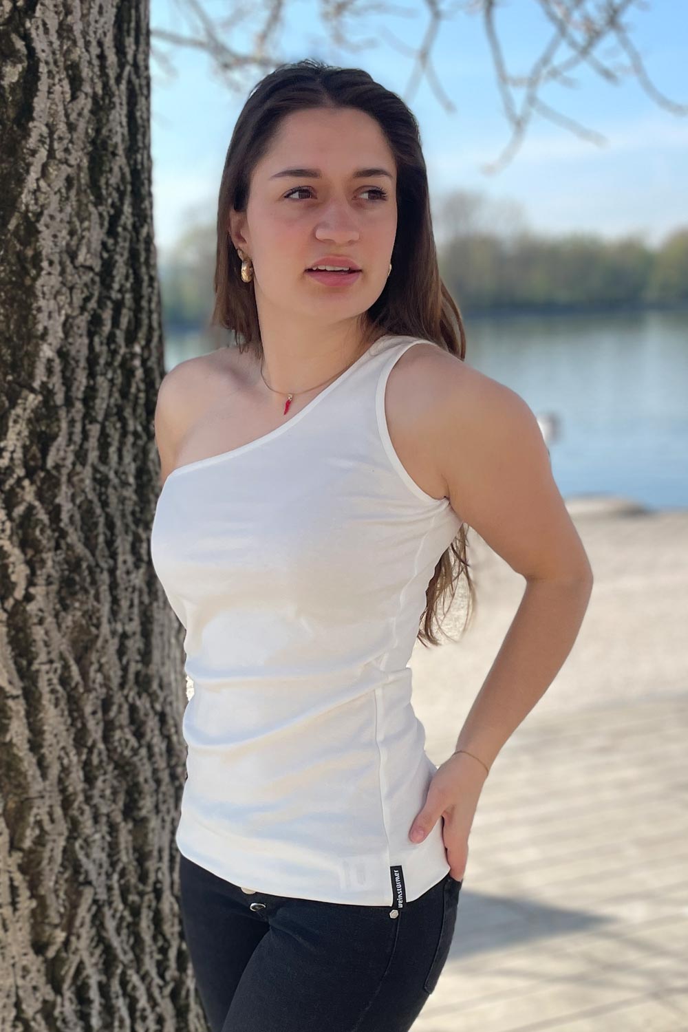 Oberteil Zephira White