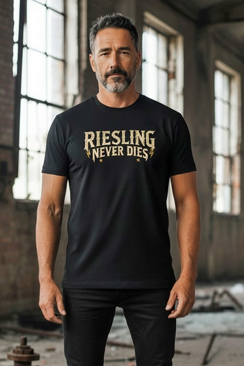 T-Shirt Riesling Never Dies