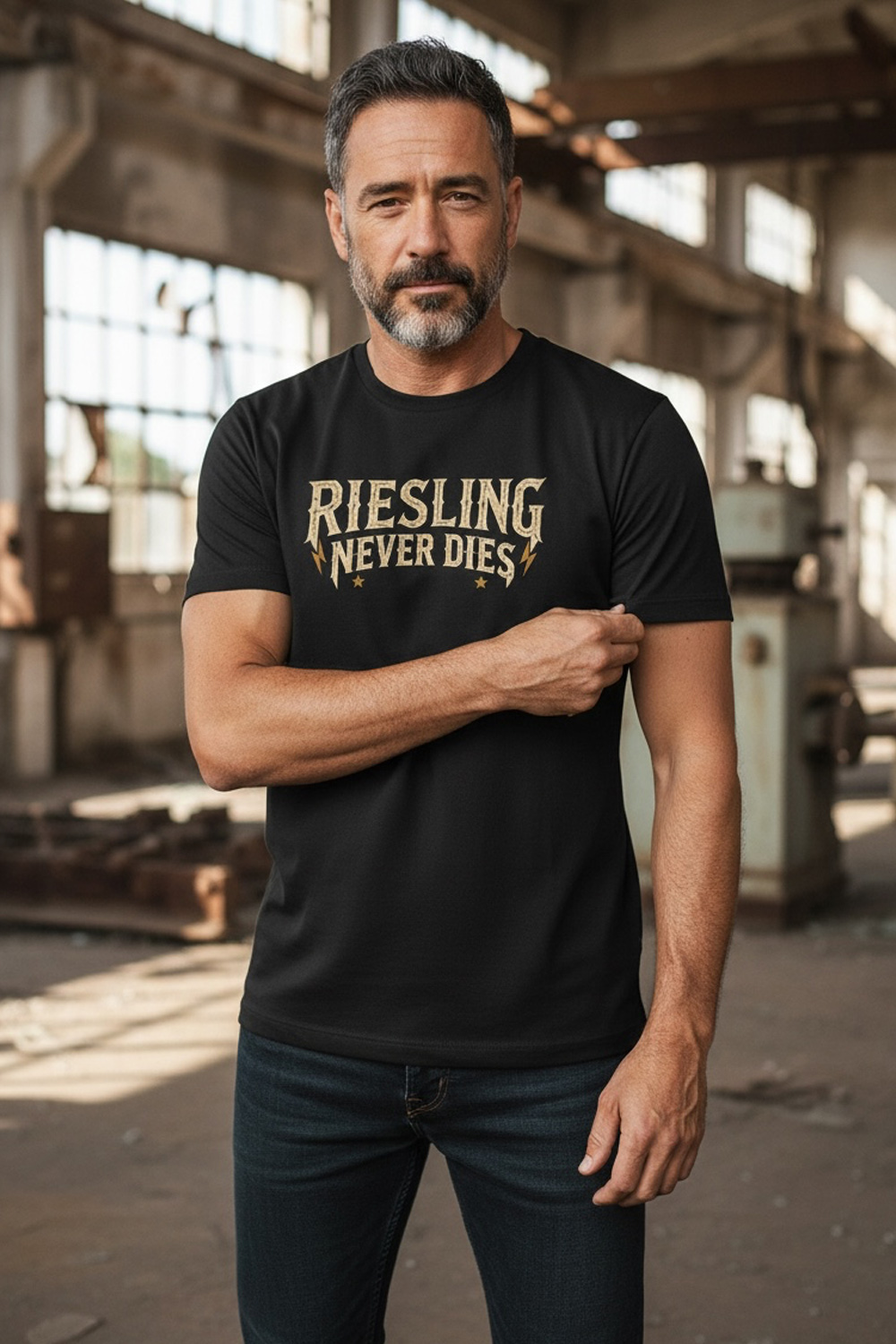 T-Shirt Riesling Never Dies
